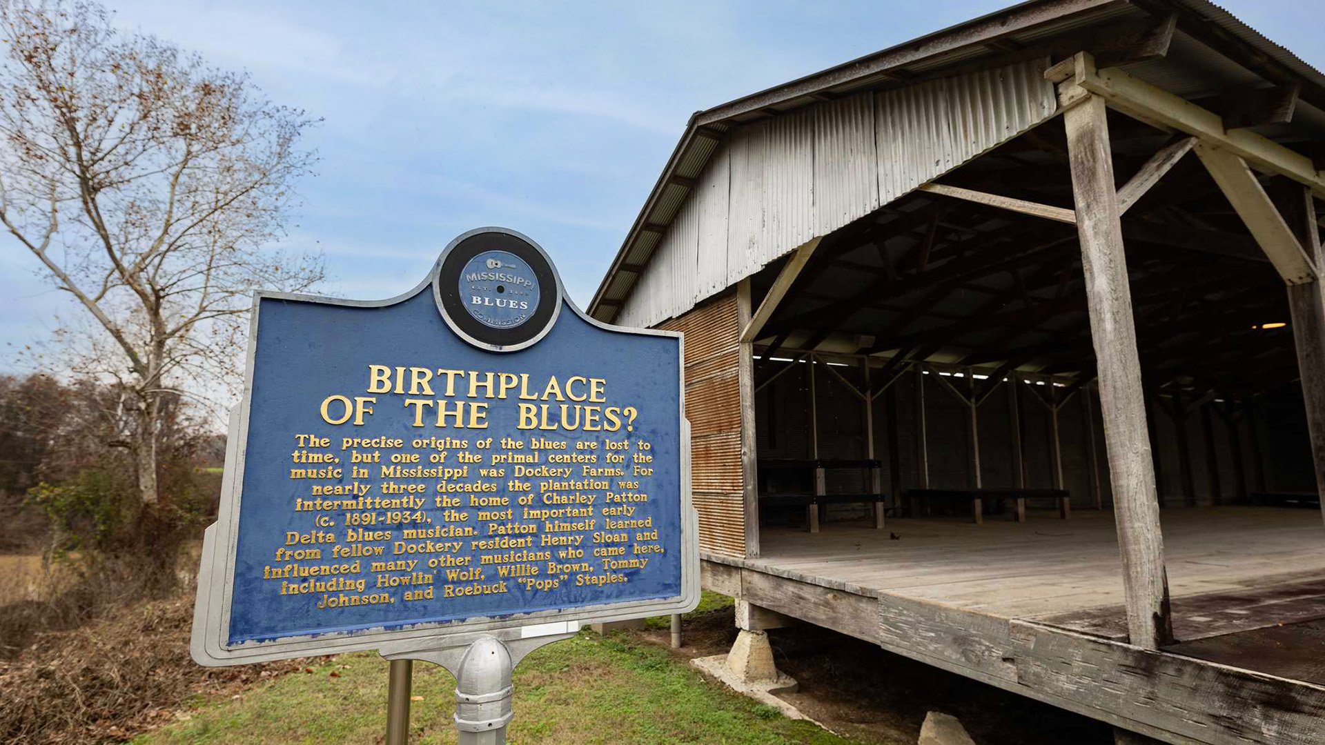 Birthplace of the Blues Trail Marker