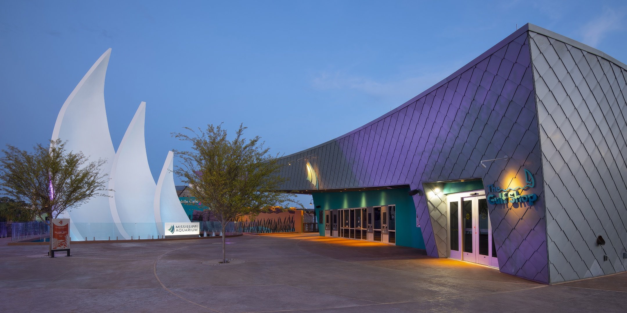 Mississippi Aquarium Entrance