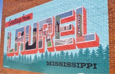 Mural in Laurel